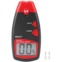 Pantalla LCD Medidor de humedad digital Madera Bambú Algodón Tabaco Estándar profesional Humedad ajustable Papel…